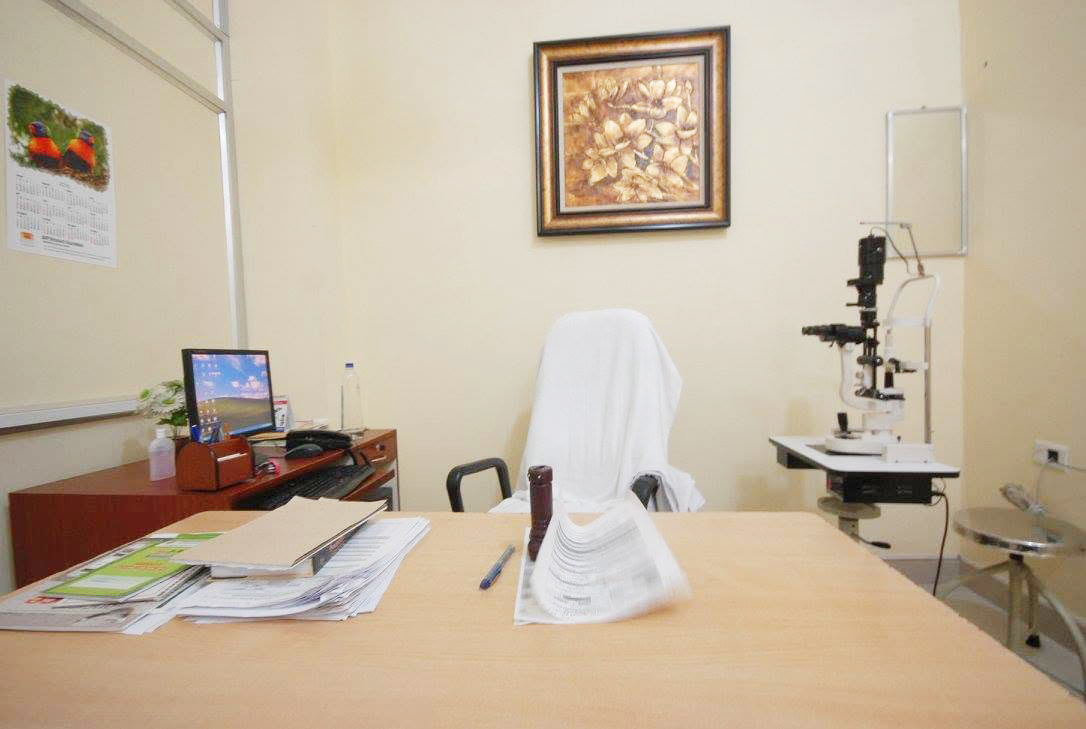 Ayurvedic consultation room at AVP Research Foundation