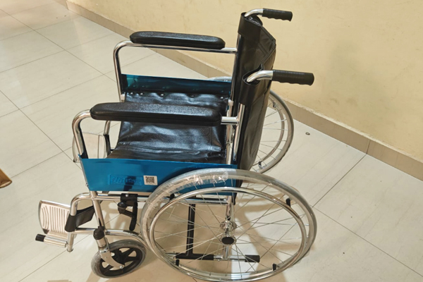 Wheelchair access facility at AVP Research Foundation hospital